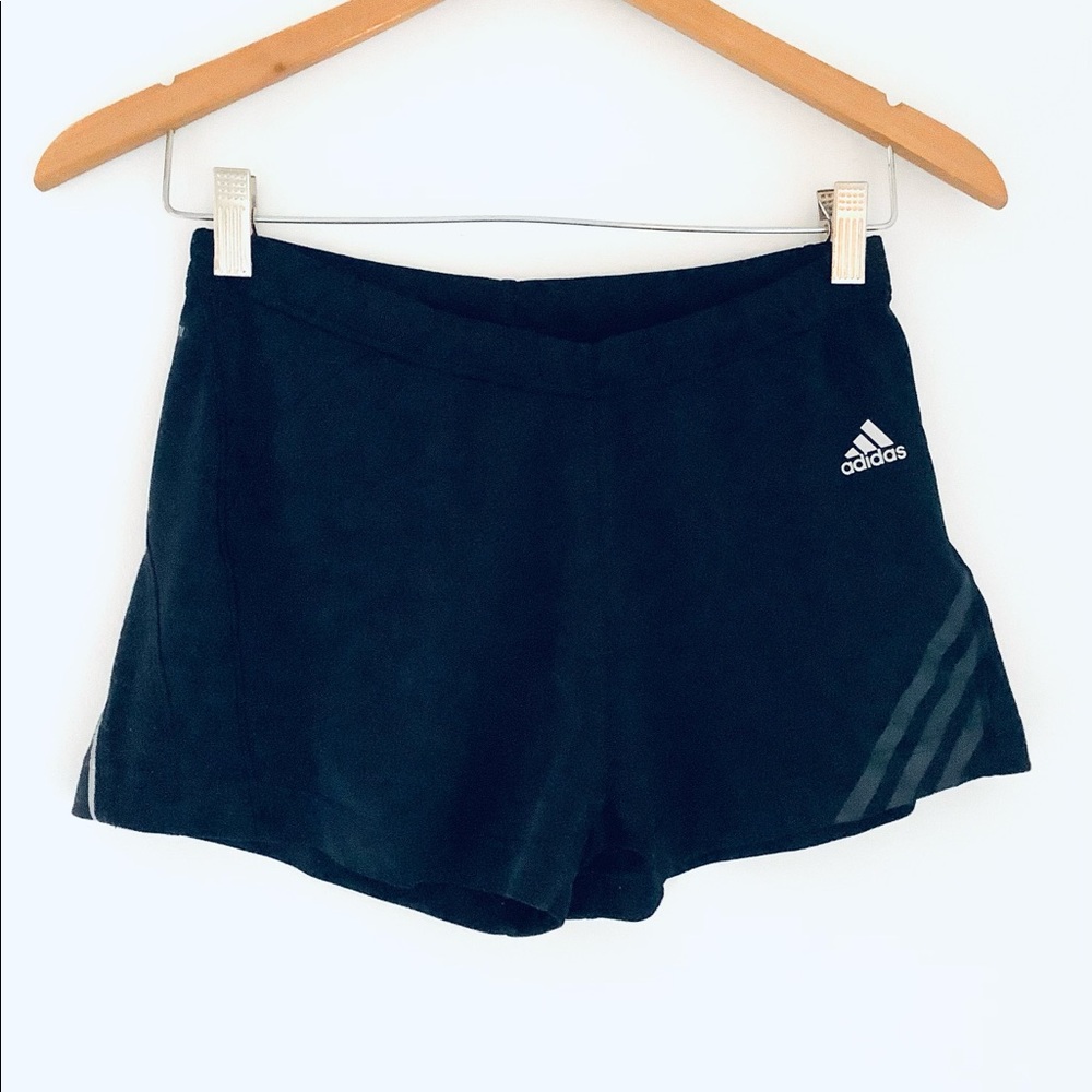 Adidas black athletic shorts. Size M